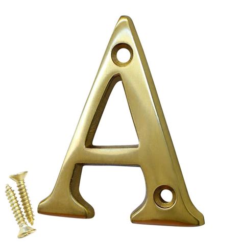 house letters metal|2 inch metal address letters.